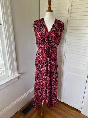 knee length dresses for ladies Shop Elementary Textured Strappy Maxi Dress (True Red)